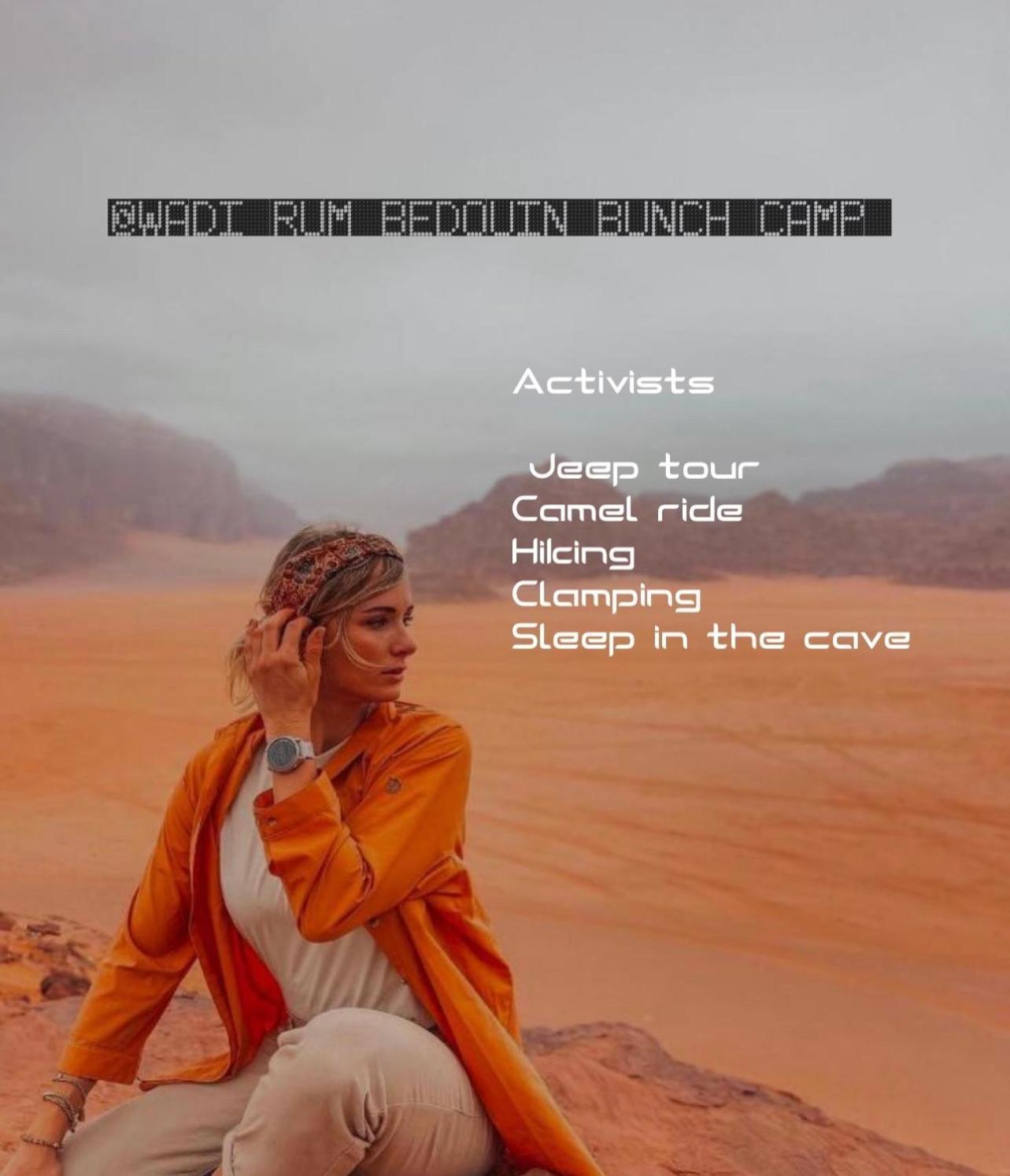 Bedouin Bunch Camp Otel Ram Vadisi Dış mekan fotoğraf