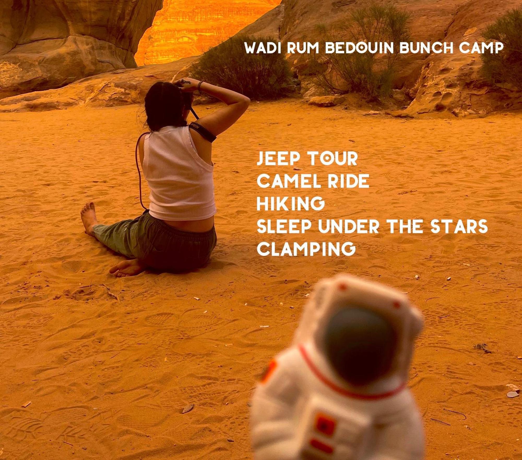 Bedouin Bunch Camp Otel Ram Vadisi Dış mekan fotoğraf
